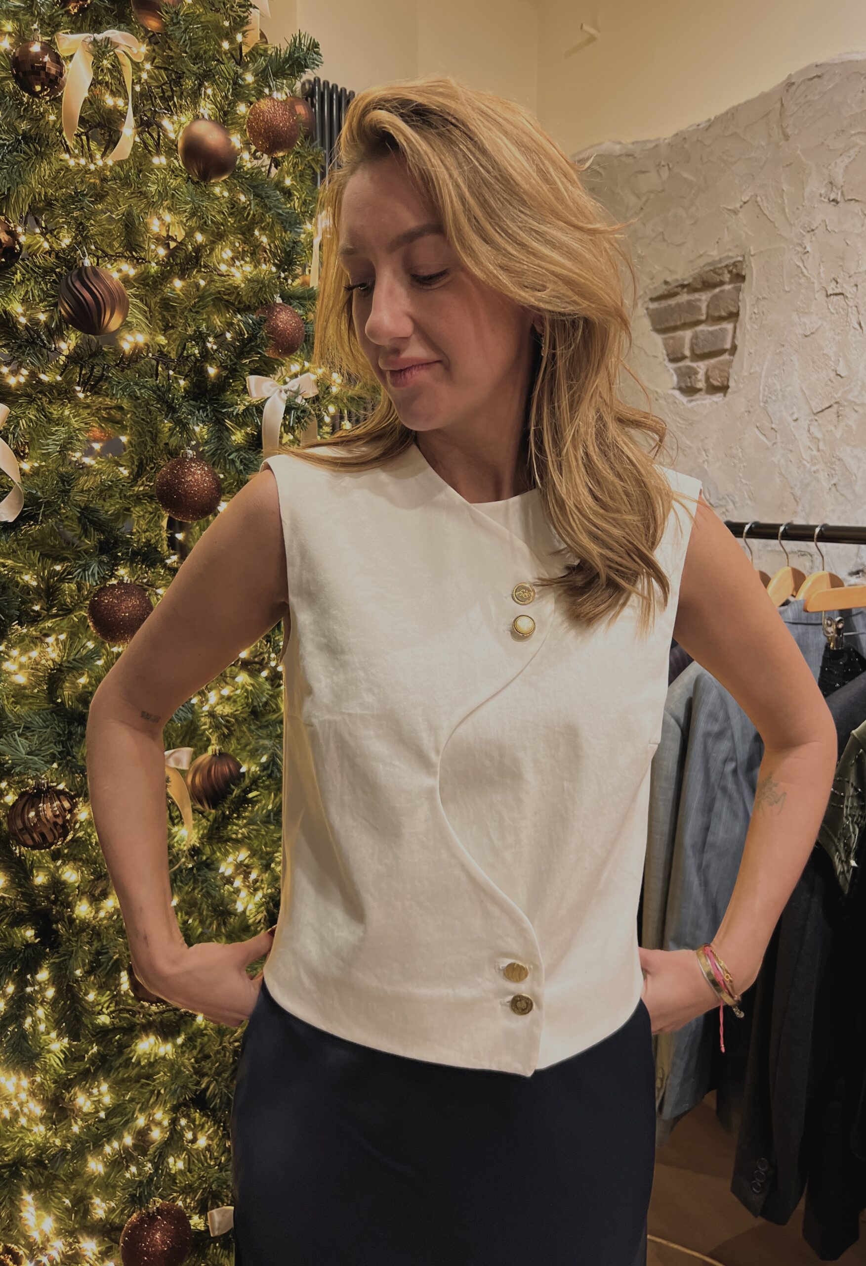 Nas top - Wit - Afbeelding 2